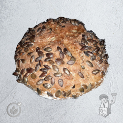 Hildes Mehrkornbrot mit Kürbiskernen 750g