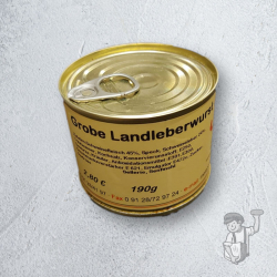 Grobe Landleberwurst 190g (#1)