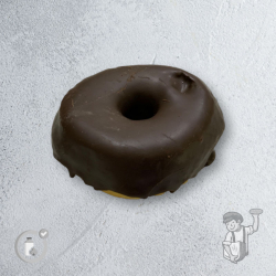 Hildes Donut mit Schokolade